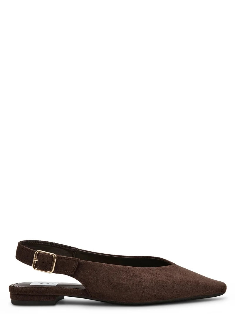 DV Dolce Vita Women's Renada Slingback Pointed Toe Flat | Walmart (US)