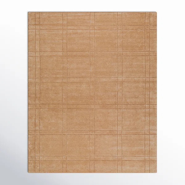Kayson Tan Hand Tufted Area Rug | Wayfair North America