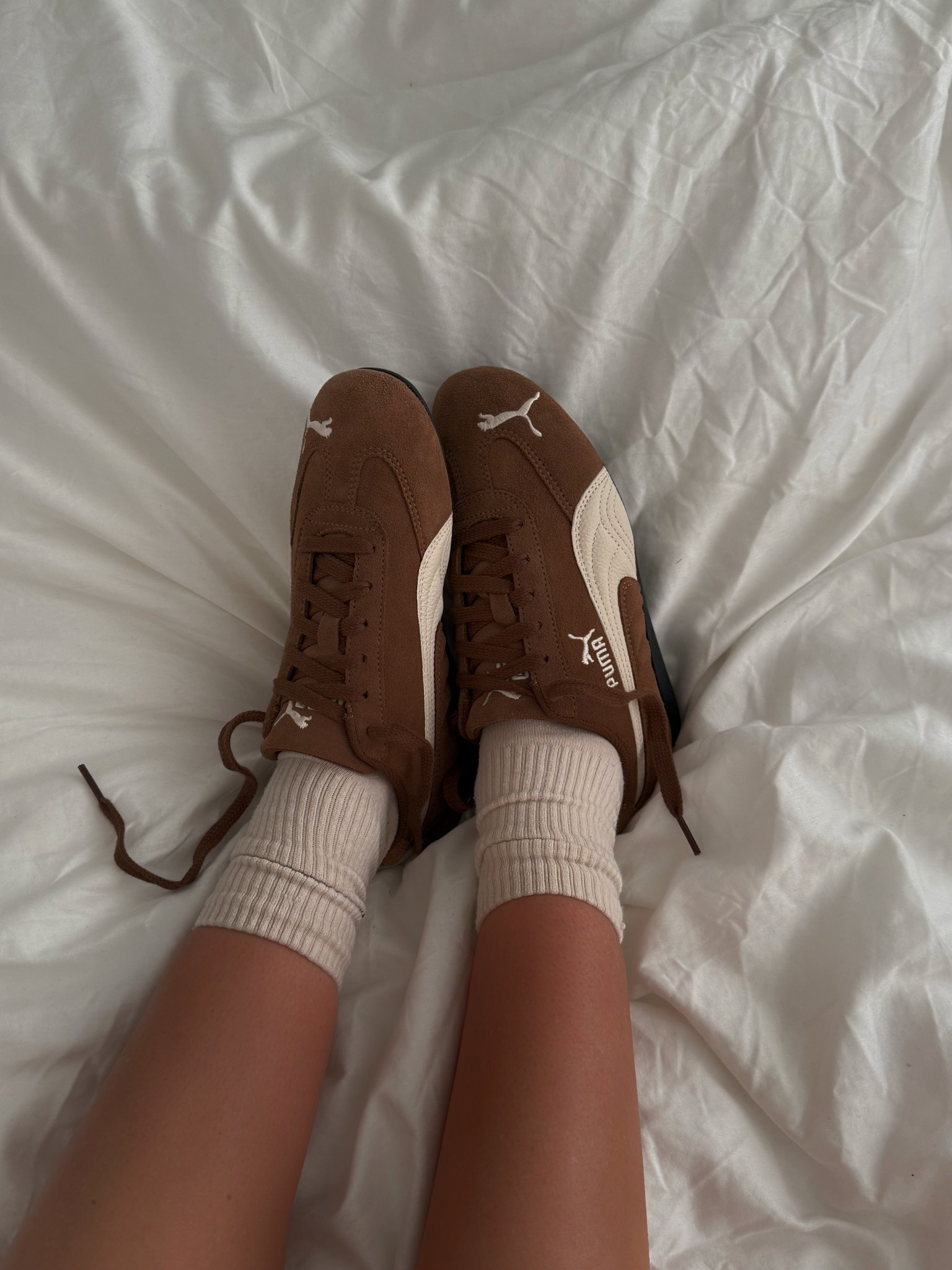 We love a brown suede trainer 🤎 #puma #speedcat 

#LTKshoes #LTKspring #LTKuk