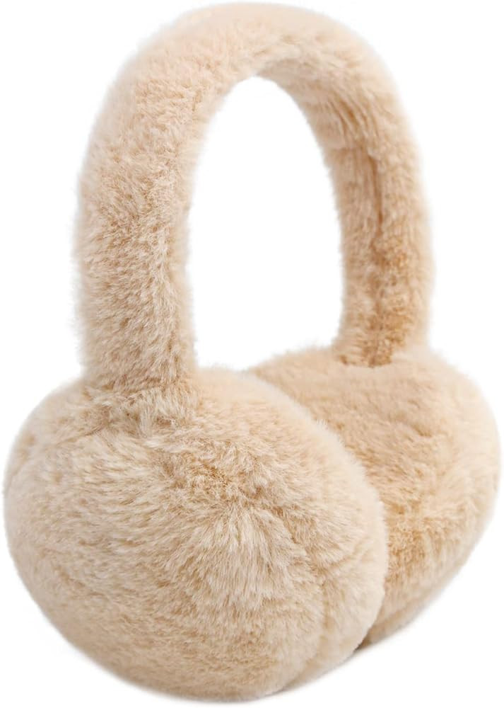 Kids Winter Earmuffs Baby Warm Ear Muff Girls Cute Furry Ear Warmers Boys Foldable Ear Covers for... | Amazon (US)