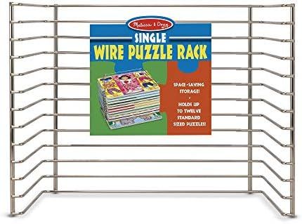 Melissa & Doug Single Wire Puzzle Rack | Amazon (US)