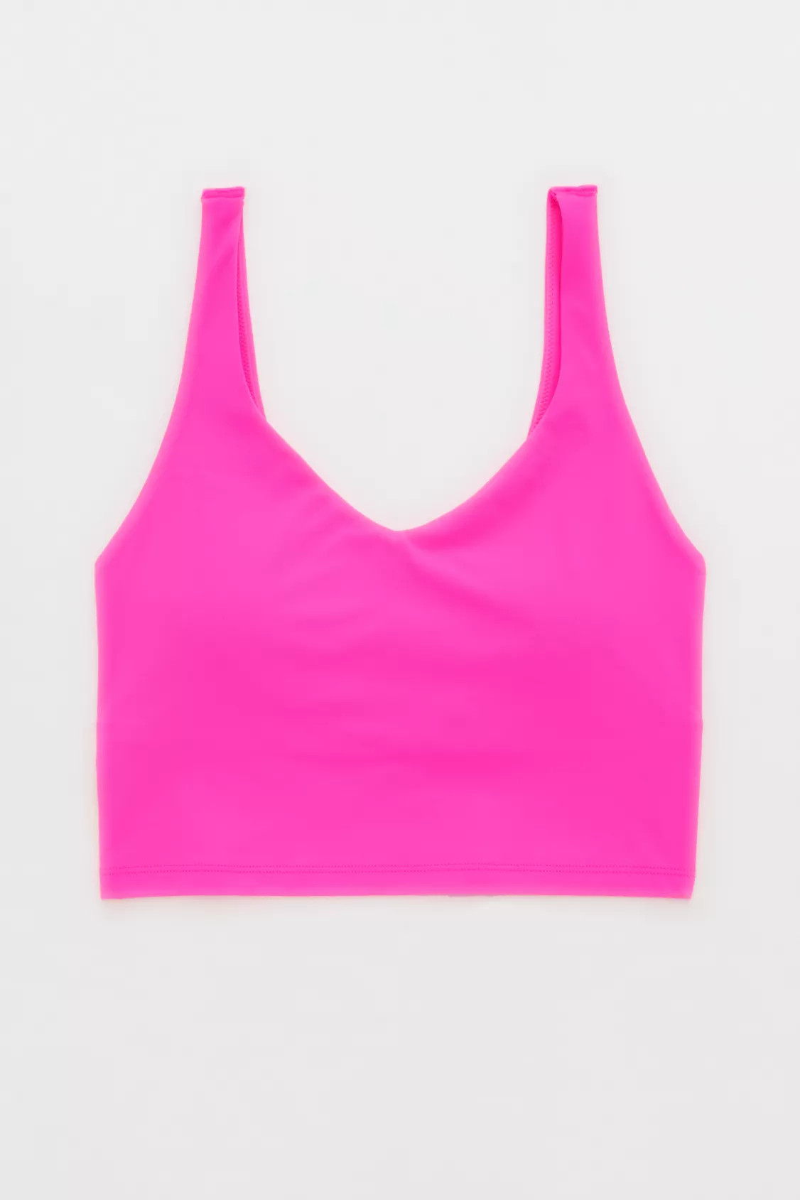 OFFLINE By Aerie Real Me Low Key Longline Sports Bra | American Eagle Outfitters (US & CA)