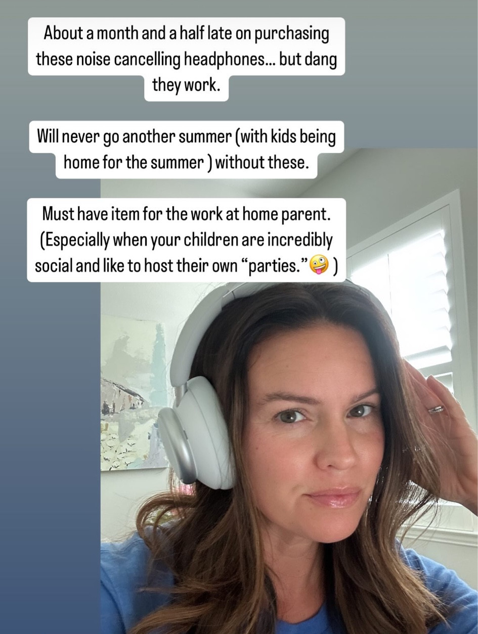 Noise Cancelling Headphones for work at home moms  

#LTKWorkwear