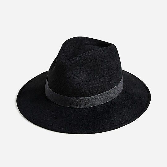 Wool hat with grosgrain ribbon | J.Crew US