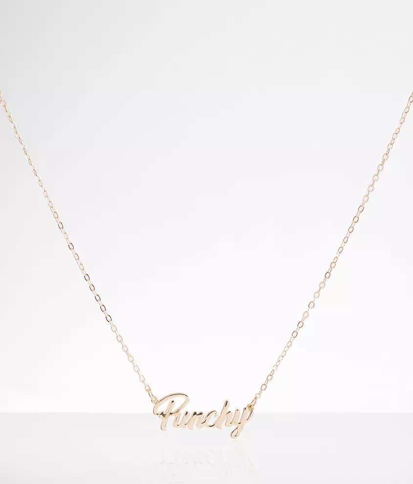 Punchy Necklace | Buckle
