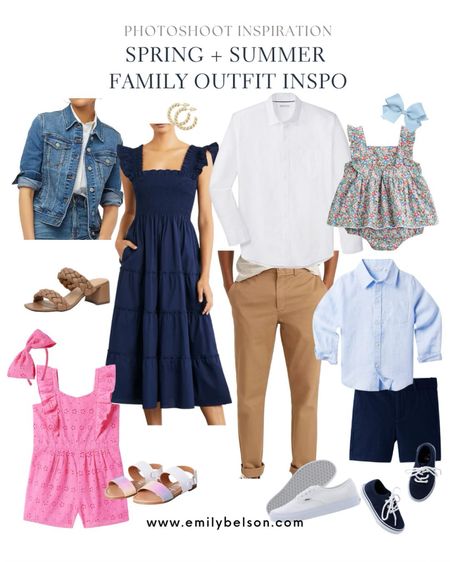 Summer family photo outfit inspo 

#LTKfamily #LTKunder100 #LTKSeasonal