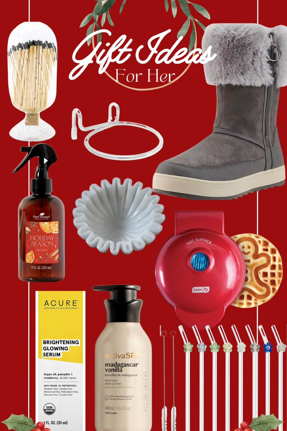 Practical & adorable gifts for her 🎁✨

#LTKHoliday #LTKfindsunder50 #LTKGiftGuide