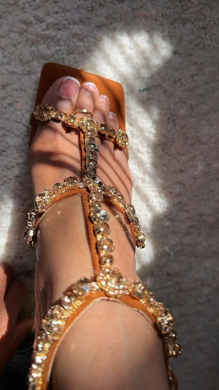 This prettiest pair of rhinestone wedges from @AKIRA ! 😍 Perfect for events or a gala. 

#LTKgrwm #LTKootd