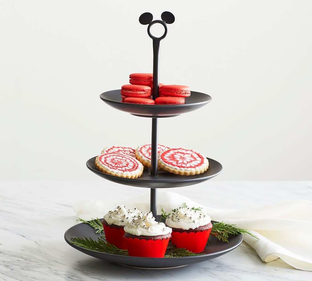 Mickey Mouse Holiday Cotton Tablecloth | Pottery Barn (US)