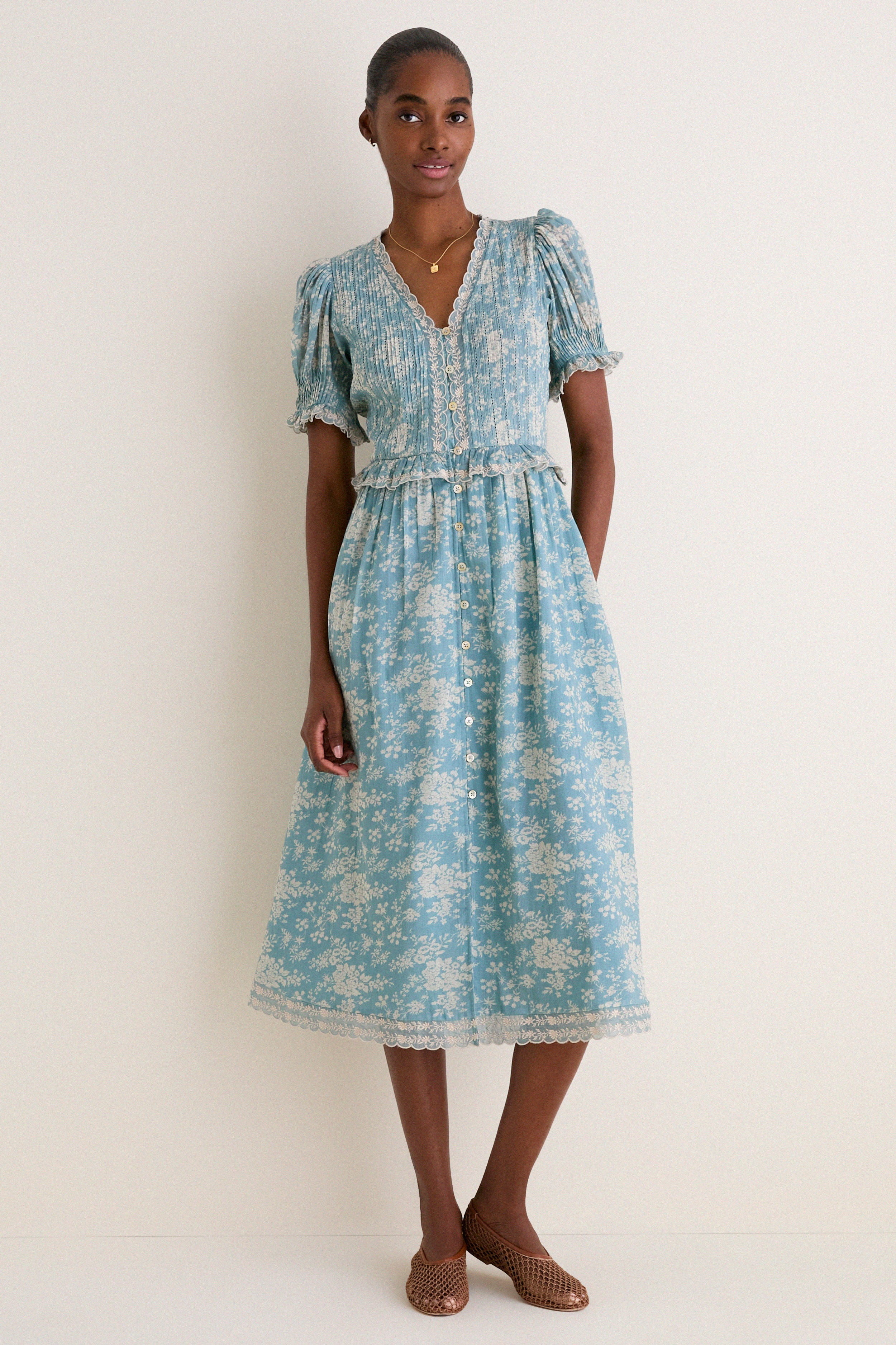 Sky Kirsten Print Long Dress | Tuckernuck (US)