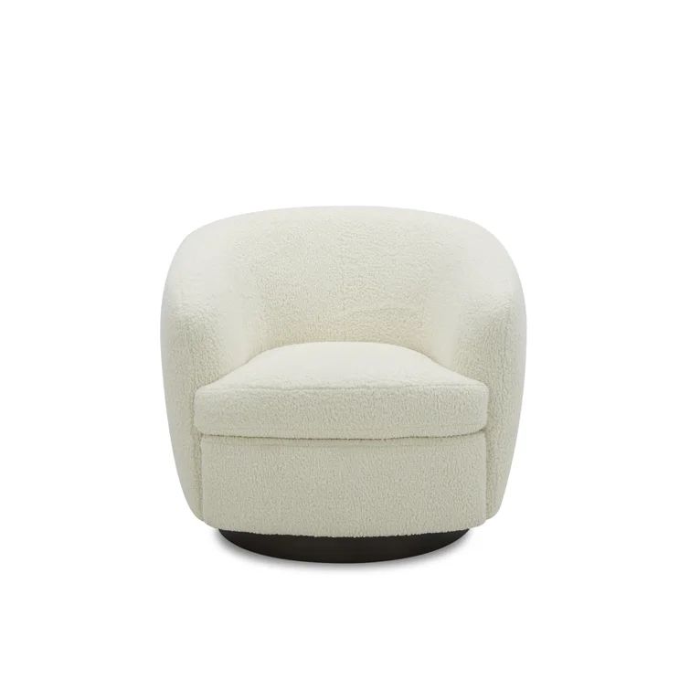 Marcy Upholstered Swivel Barrel Chair | Wayfair North America