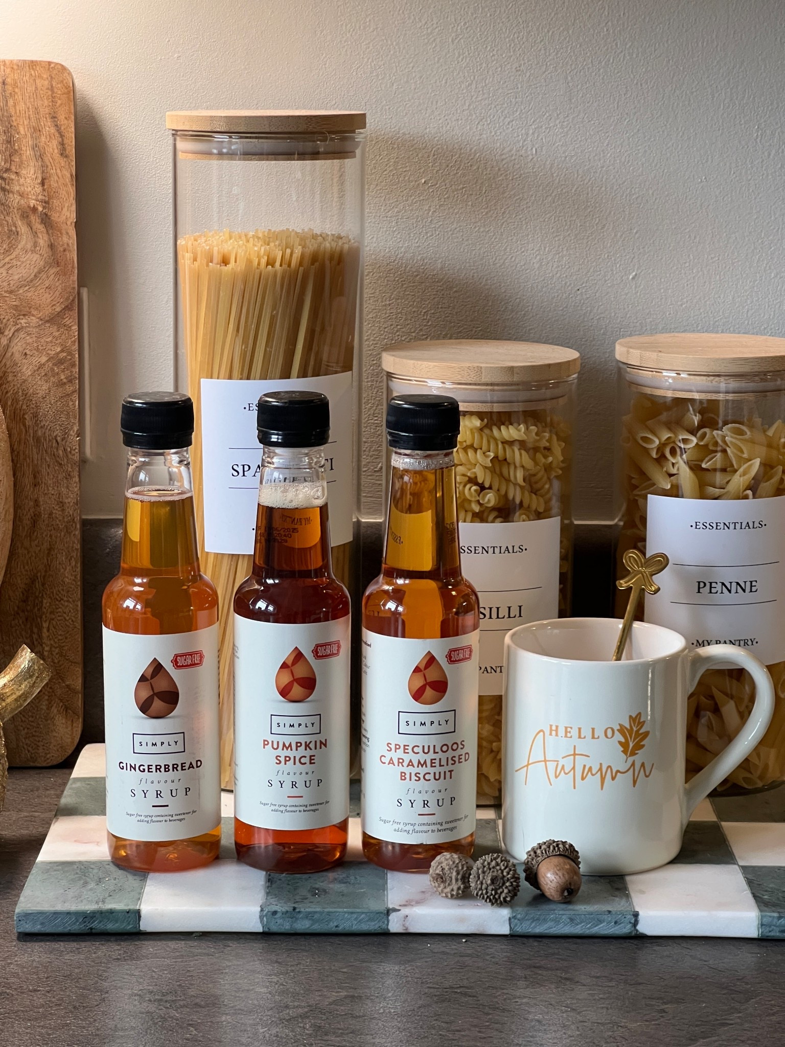 Seasonal syrups for your coffee 

#LTKautumn #LTKhome #LTKuk
