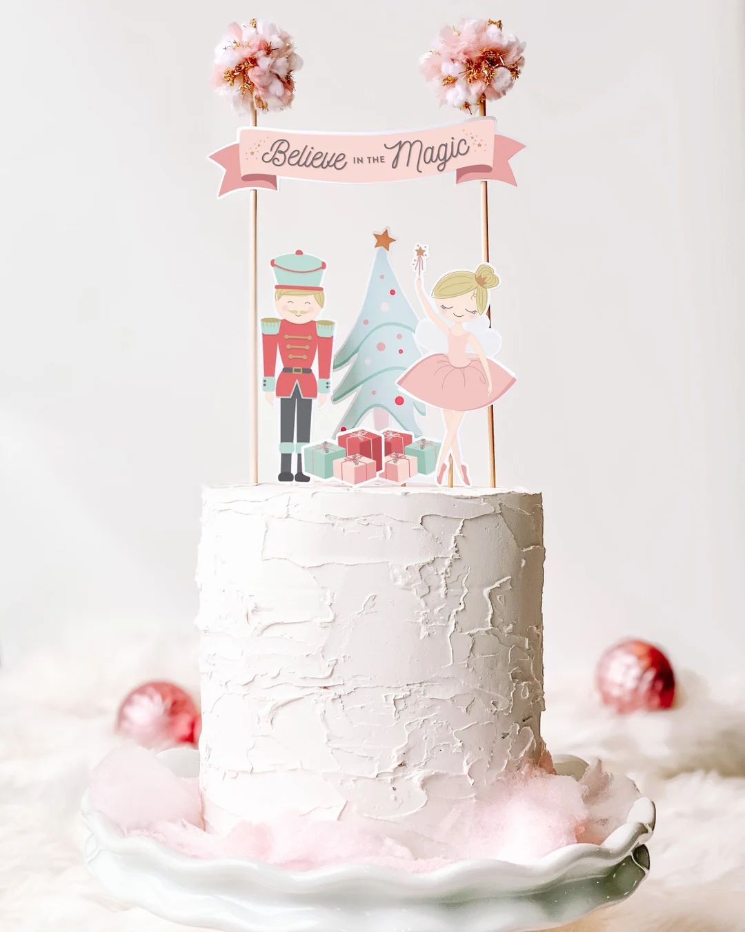 Sugar Plum Fairy Cake Topper INSTANT DOWNLOAD Printable - Etsy | Etsy (US)
