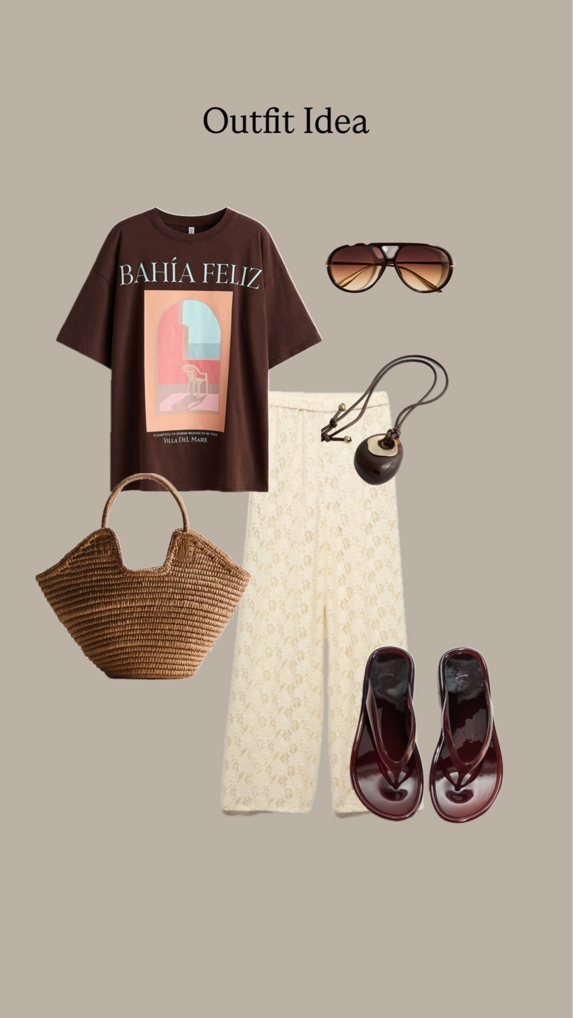 Holiday / summer outfit with lace trousers.

#LTKsummer #LTKtravel #LTKsale