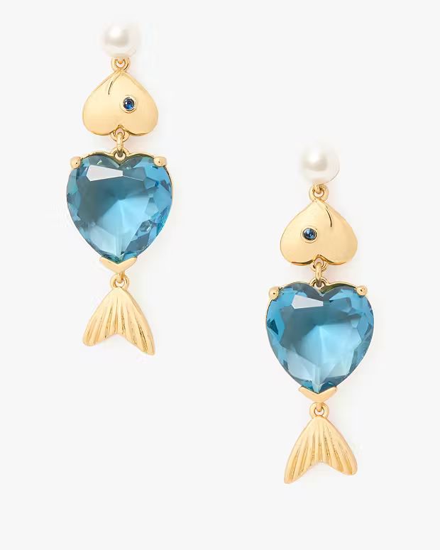 Blue Fish earring  | Kate Spade Outlet