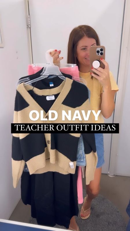 OLD NAVY : TEACHER OUTFIT IDEAS 📚📓✏️

Old Navy always has super cute and affordable looks that are perfect for every classroom! Sharing some looks I’m loving for our teacher friends out there! 

Head to my stories (Old Navy August Highlight) for a closer look!

#LTKunder50 #LTKstyletip #LTKFind