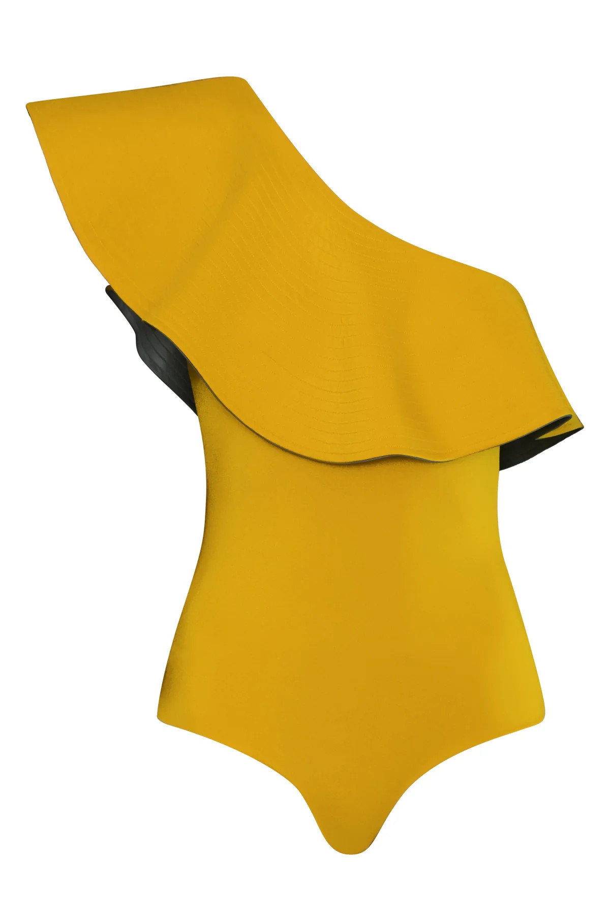 Tucan One Piece in Yellow & Metallic Mint | Over The Moon