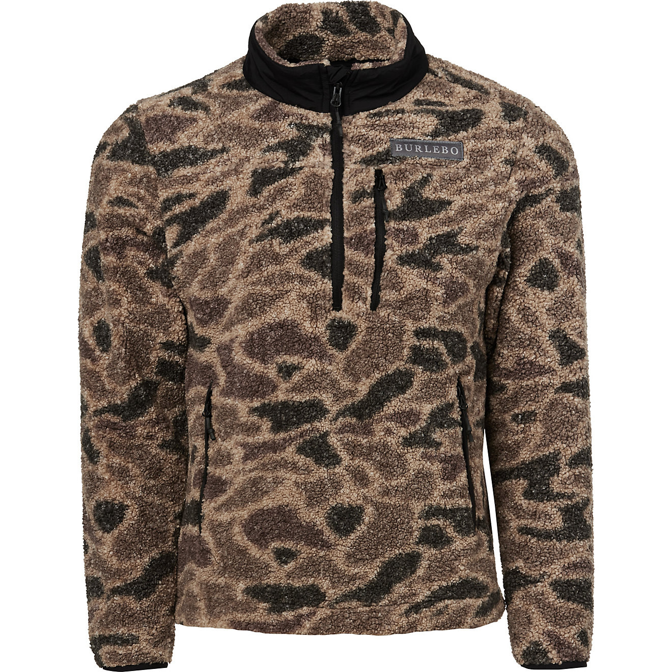 BURLEBO Men’s Rocky Mountain ¼-Zip Pullover Sweatshirt | Academy | Academy Sports + Outdoors