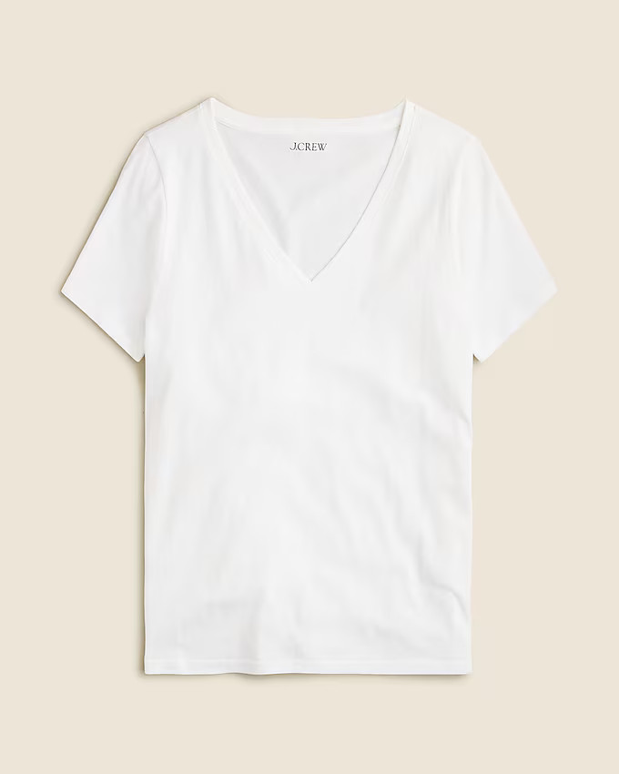 Vintage jersey classic-fit V-neck T-shirt | J. Crew US