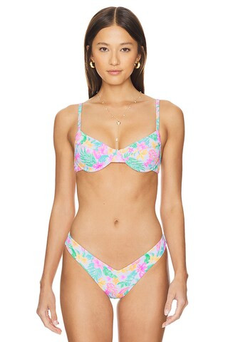 Kulani Kinis Ditzy Underwire Top in Coconut Dreams from Revolve.com | Revolve Clothing (Global)