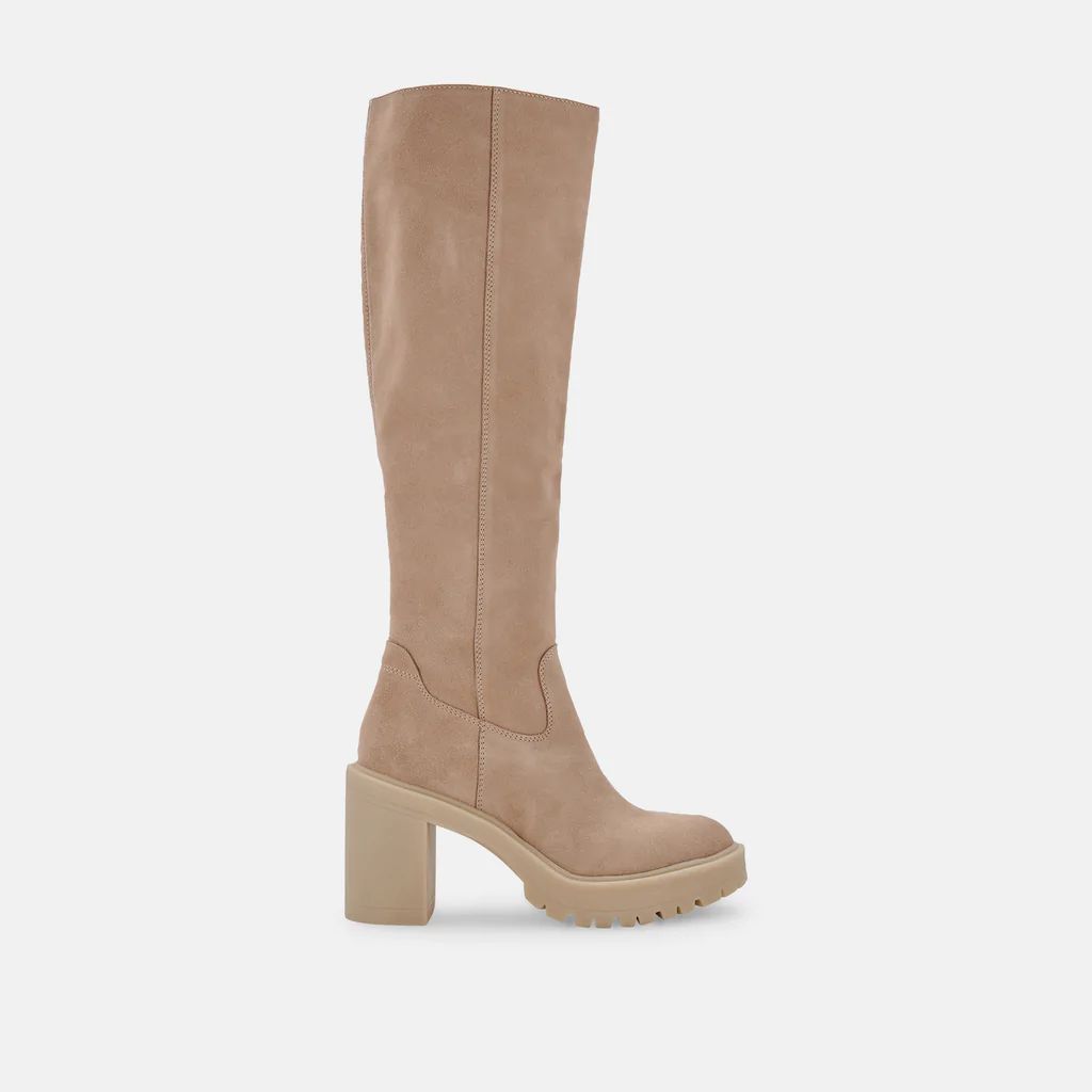 CORRY H2O WIDE BOOTS DUNE SUEDE | DolceVita.com