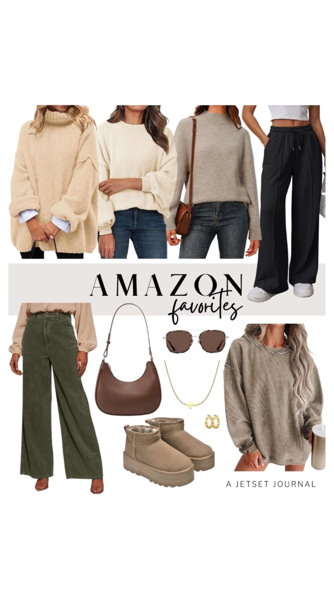 Here are some new Amazon favorites worth adding to your cart!
platform slippers, gold jewelry, green pants, lounge pants, knit sweater, layering pieces, winter sweaters, wardrobe refresh, amazon fashion, top picks, transitional look, affordable style, amazon finds, cute tops, neutral top, fall to winter style, outfit idea

#LTKSeasonal #LTKU #LTKFindsUnder50