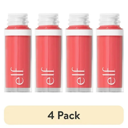 (4 pack) e.l.f. Camo Liquid Blush, Pinky Promise, 0.13 fl oz | Walmart (US)