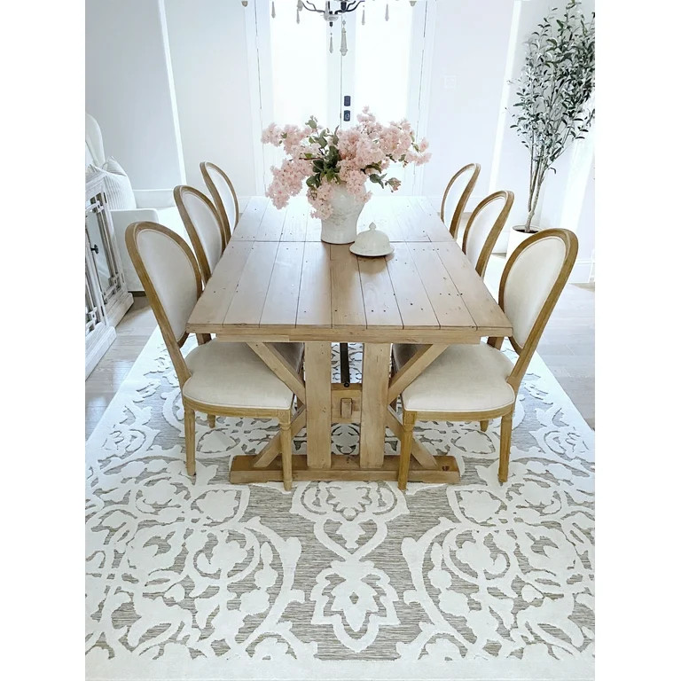 My Texas House Dahlia Area Rug, Gray, 5'2" x 7'6" | Walmart (US)