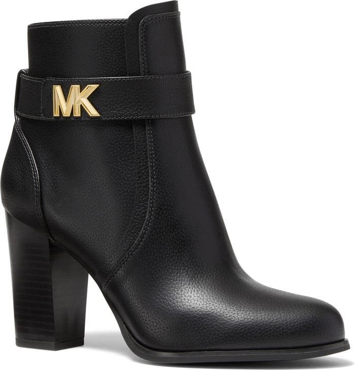 MICHAEL Michael Kors Jilly Bootie Black Bootie Booties Black Shoes Fall Shoes Fall Outfits 2022 | Nordstrom