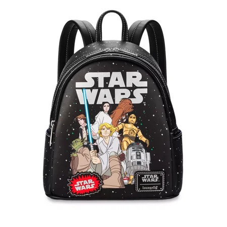 Disney Parks Star Wars Glow-in-the-Dark Loungefly Mini Backpack New with Tag | Walmart (US)