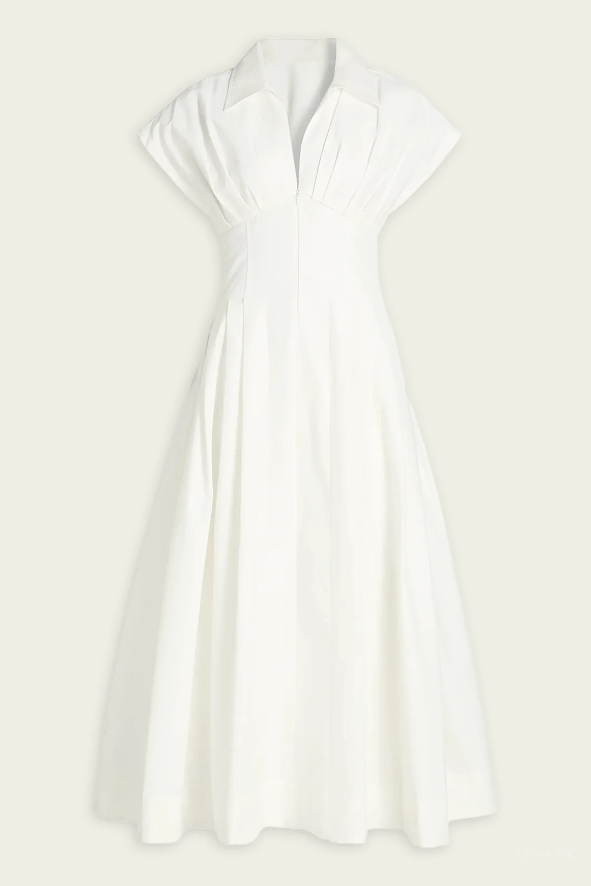 Farlow Midi Dress in White - White 4 US | Shop Olivia