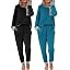 Ekouaer 2 Pack Womens Pajama Sets Long Sleeve Lounge Set Soft Pj Loungewear | Jogger Pants with D... | Amazon (US)