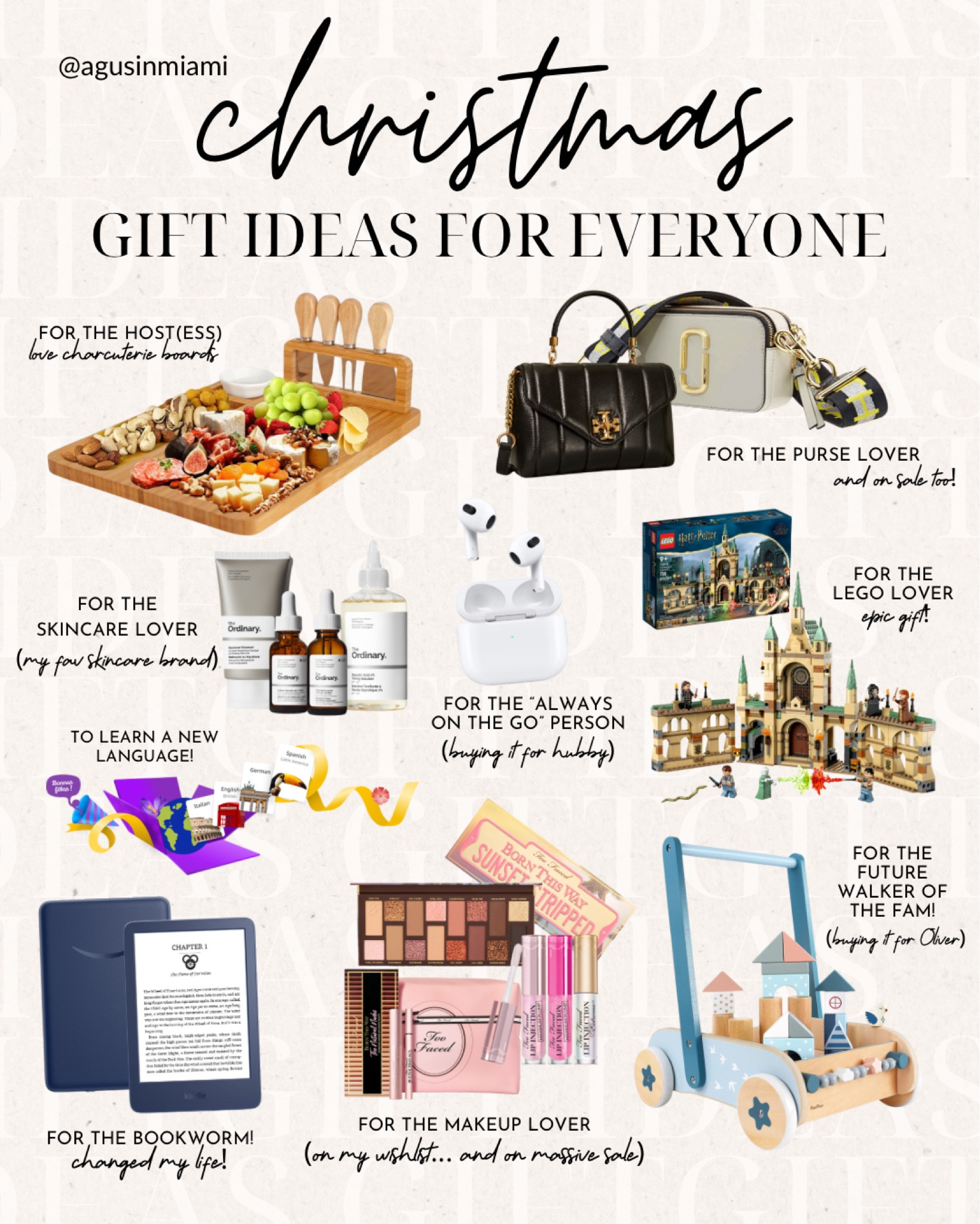 Christmas last minute gift ideas for everyone: mom, dad, grandparents, friends, girlfriend, boyfriend, friends, kids, toddlers, baby… you pick! 

Some are on my wishlist for this Christmas and some I bought for my fam and friends!

#LTKfindsunder100 #LTKGiftGuide #LTKHoliday