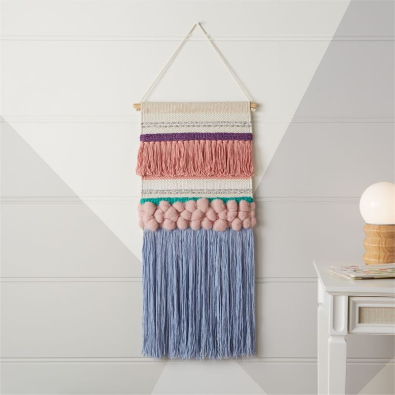 Textured Woven Wall Hanging | Crate & Barrel