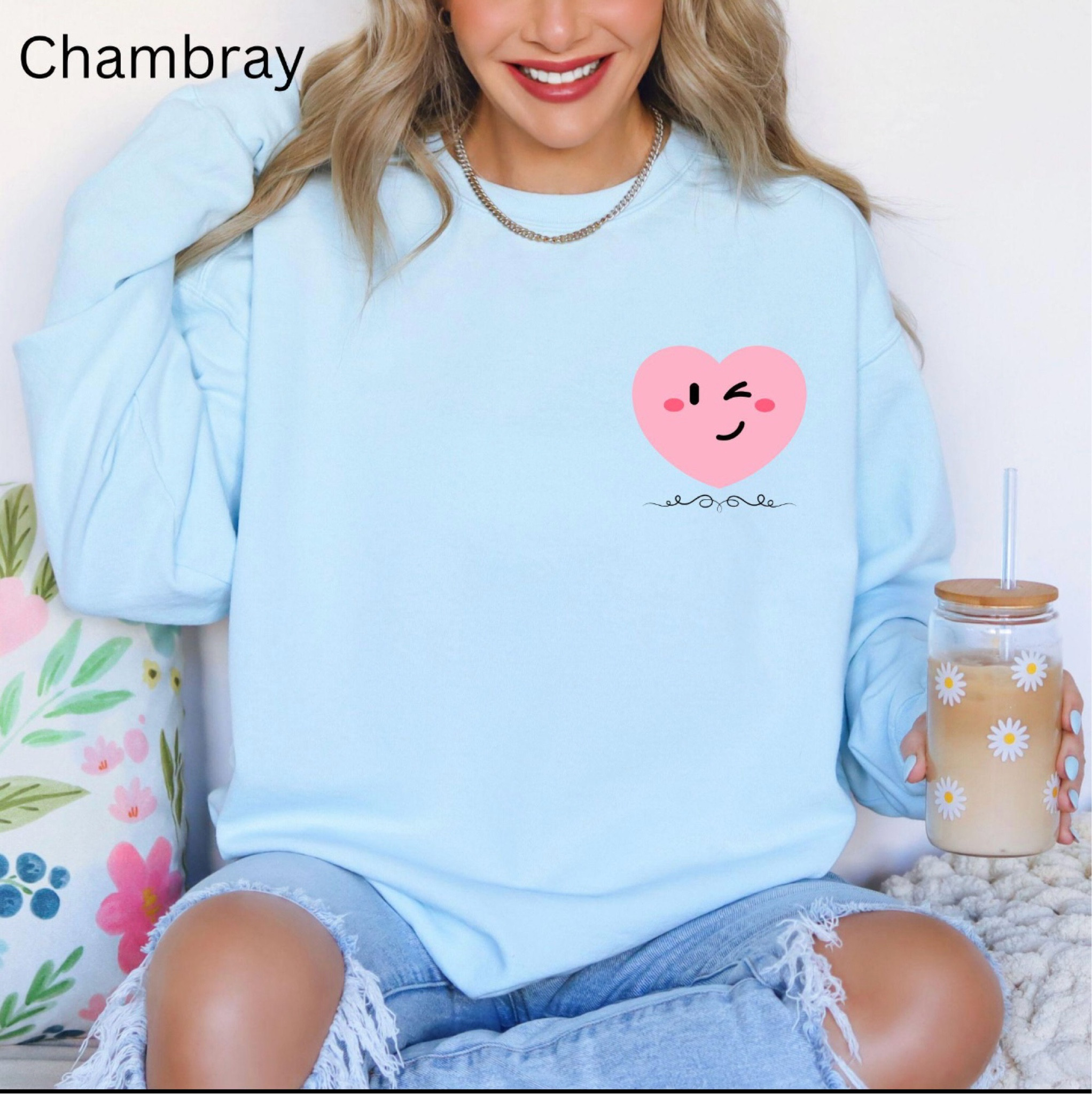 Valentines Day oversized cute heart smiley face comfort colors sweatshirt 

#LTKSeasonal #LTKFindsUnder50 #LTKStyleTip