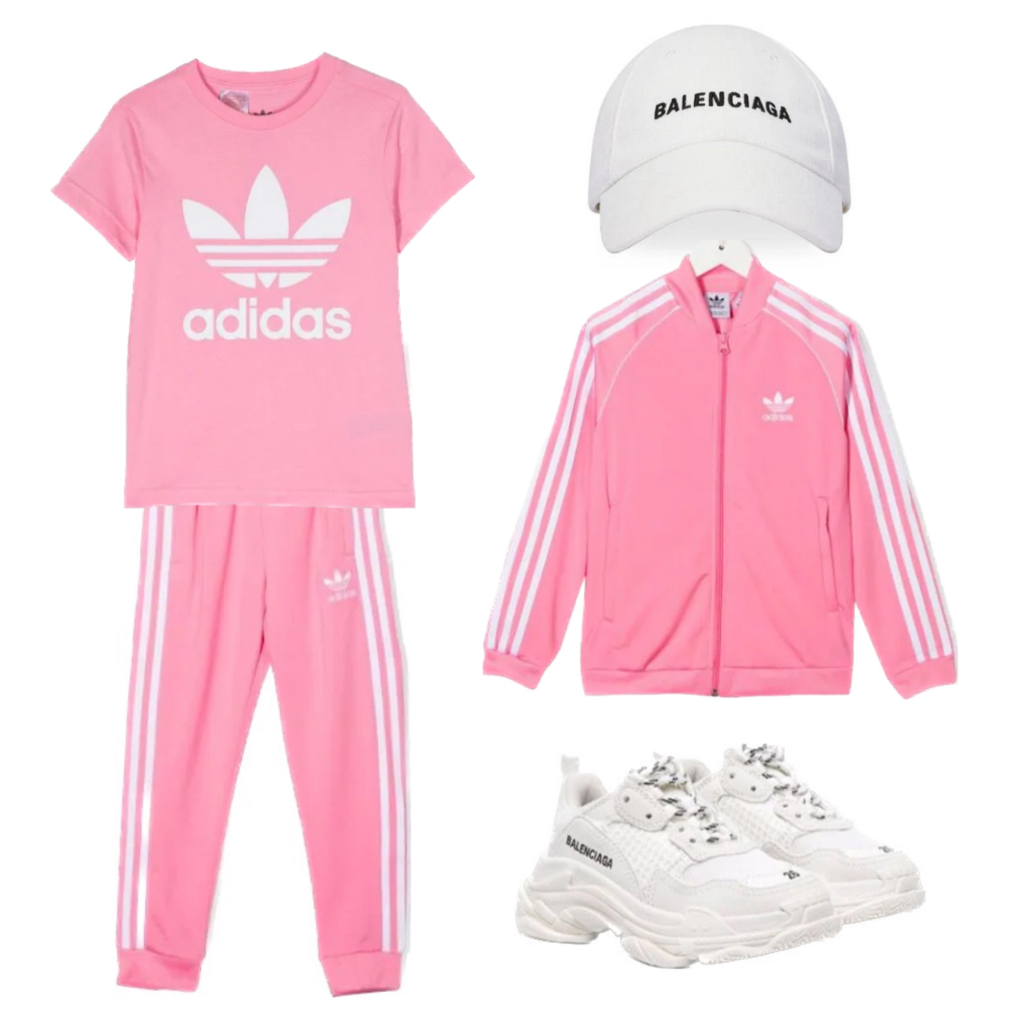 Cosy pink girl outfit!!