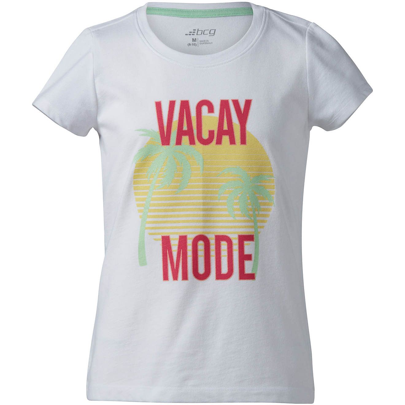 BCG Girls' Vacay Mode Graphic T-shirt | Academy Sports + Outdoor Affiliate