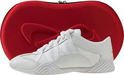 Nfinity Evolution White Cheer Shoes for Youth Girls – Breathable, High-Performance Sneakers for Cheerleading and Sports – Lightweight & Built to Last | Amazon (US)