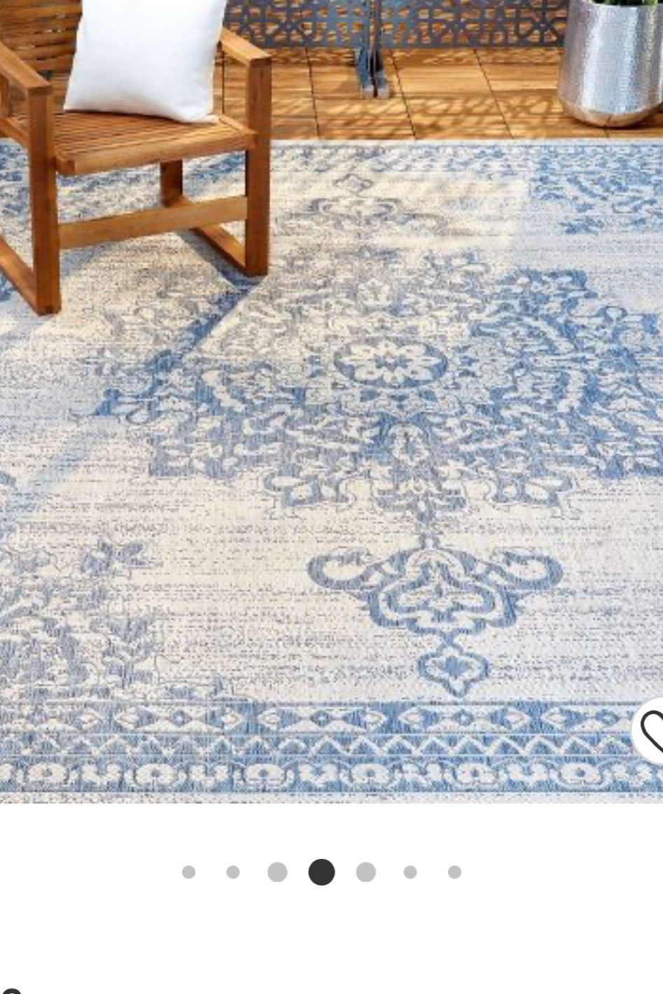 Outdoor rug

#LTKSeasonal #LTKhome