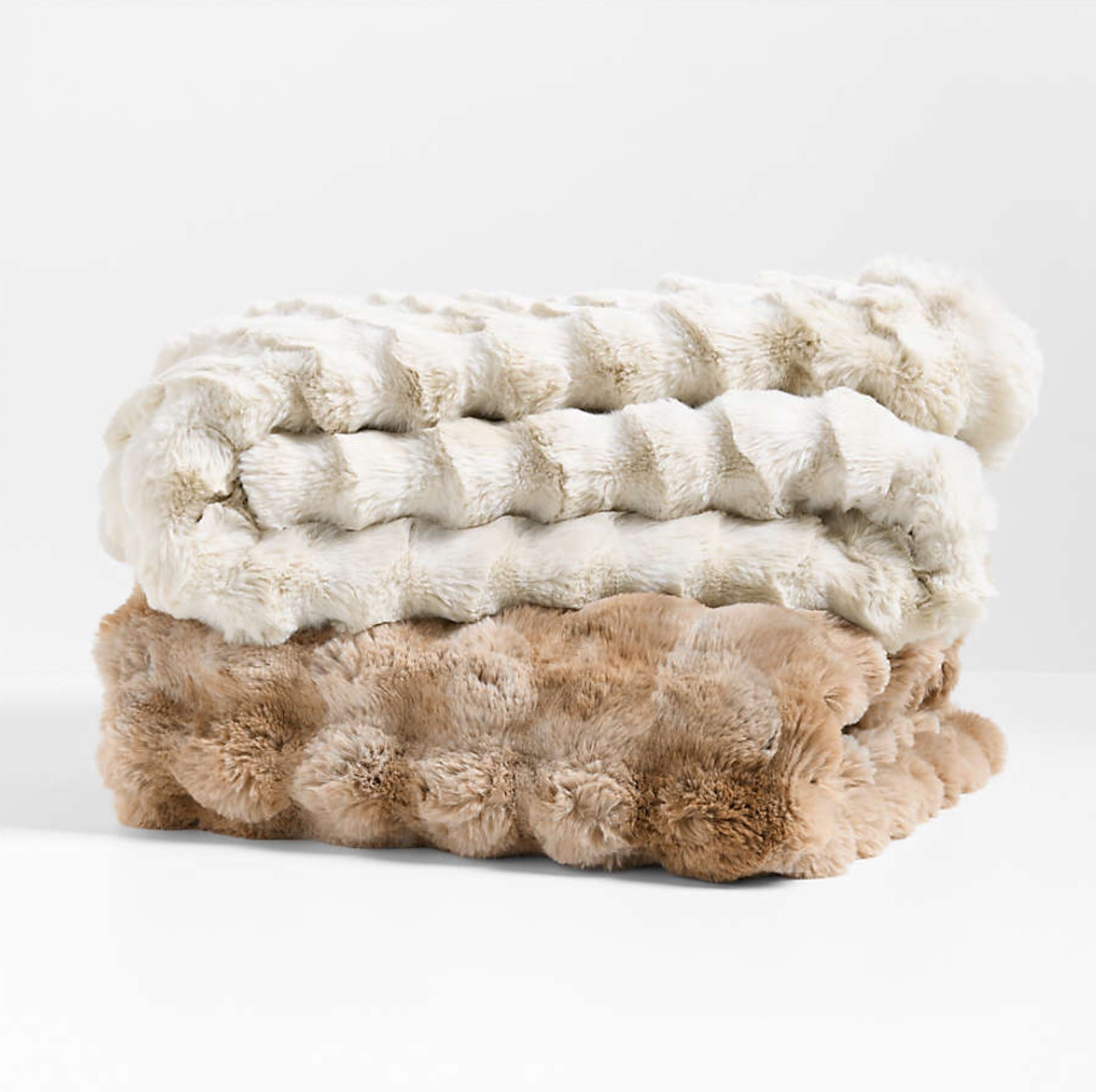 Cozy Faux Fur Throw Blankets | Crate & Barrel

#LTKHome
