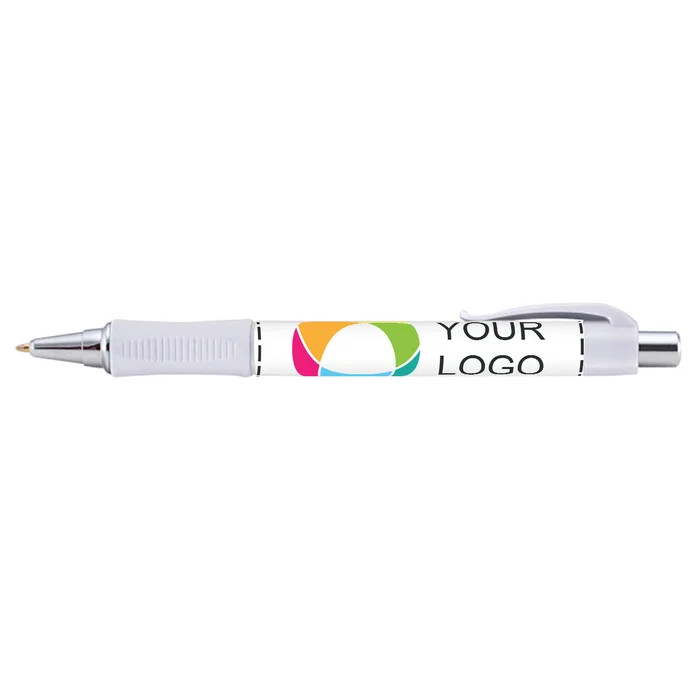 Boston Grip Pen with Black Ink Digital Full Color Wrap | VistaPrint 