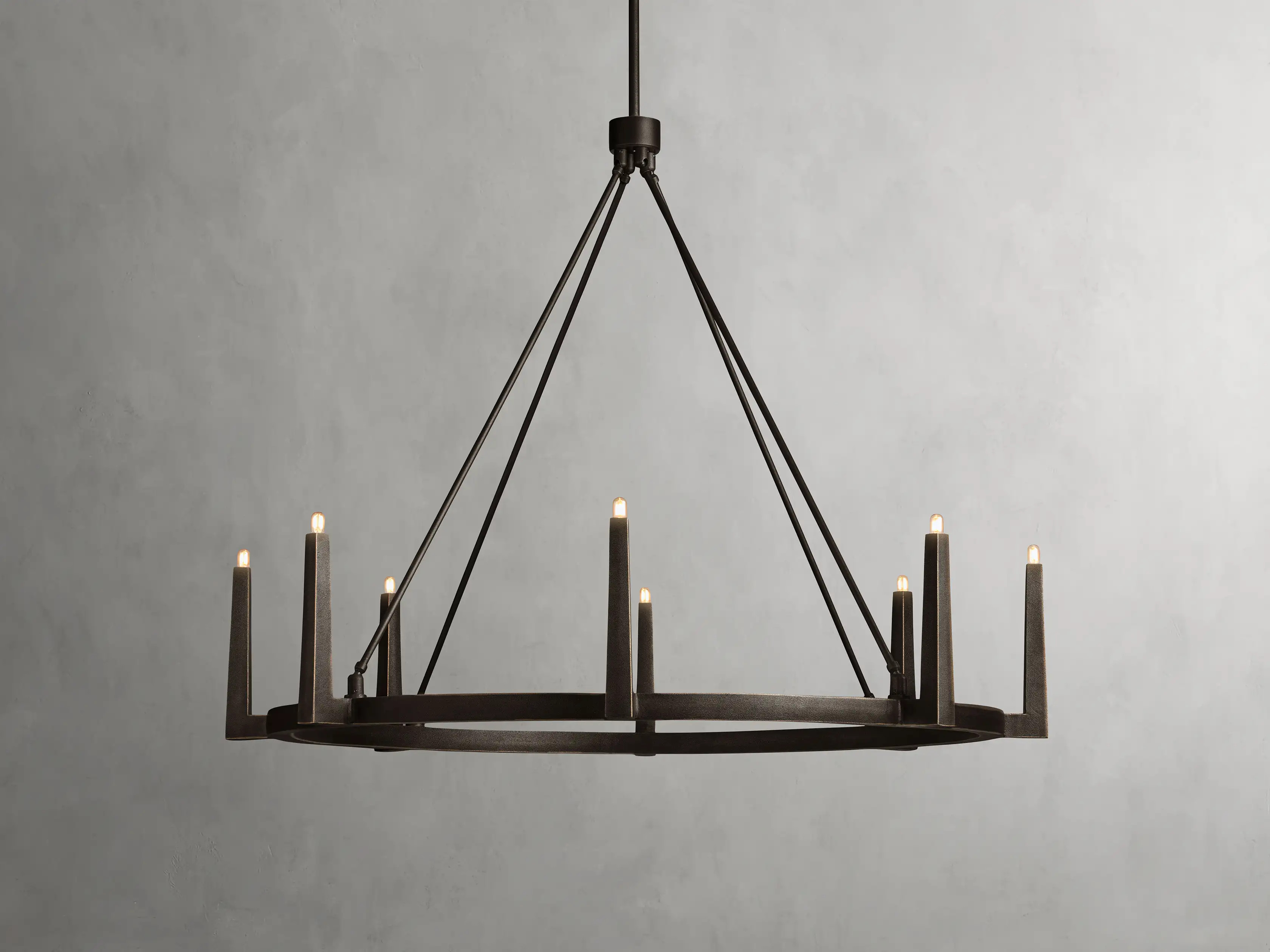Emmet Round Chandelier | Arhaus