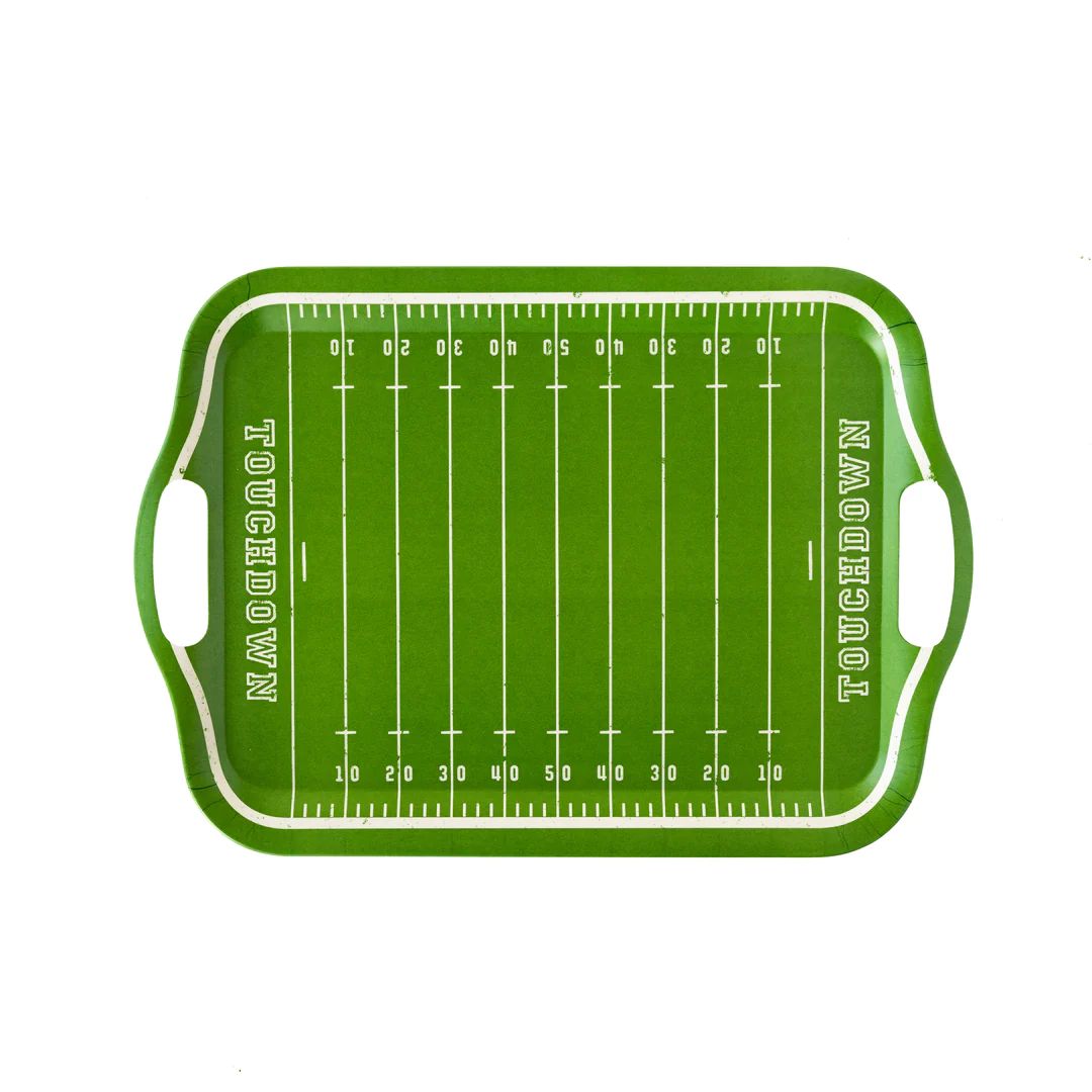 Football Field Bamboo Reusable Tray | My Mind's Eye