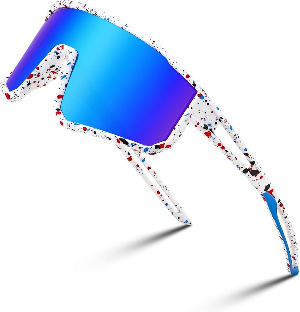 FEISEDY Kids Sunglasses Polarized Youth Baseball Sunglasses Sports Cycling Glasses UV400 for Boys... | Amazon (US)