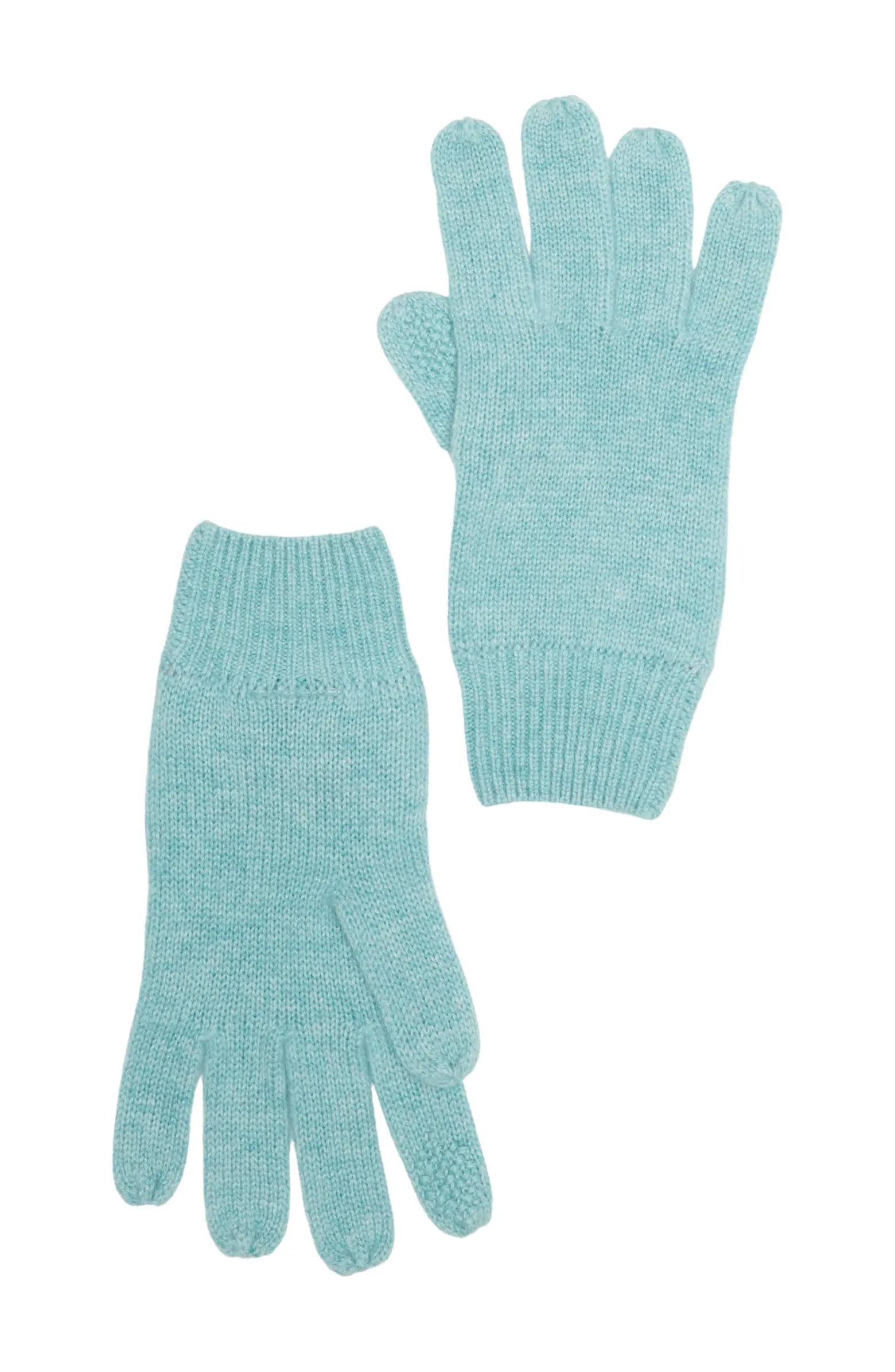 Cashmere Knit Tech Gloves | Nordstrom Rack