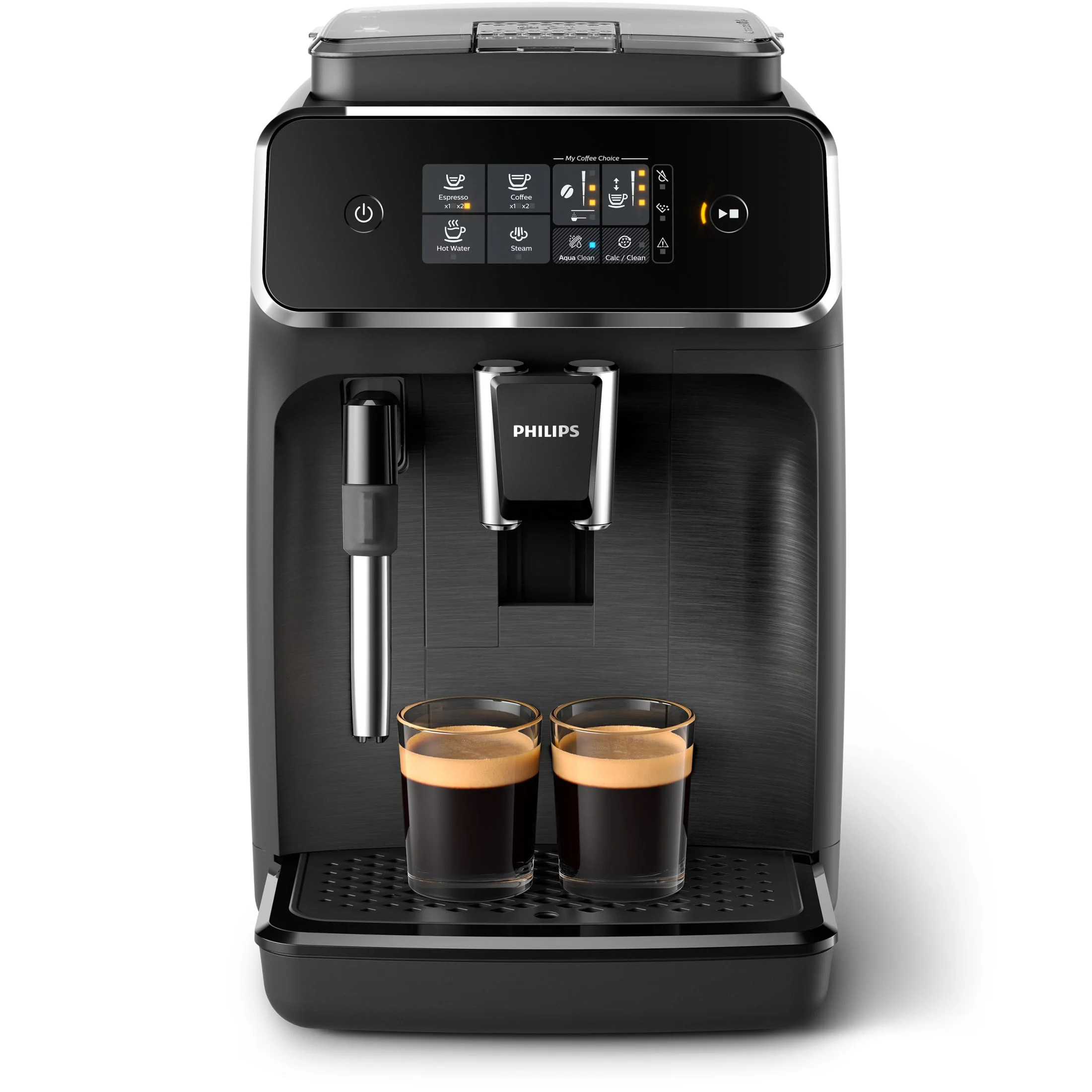 Philips 2200 Fully Automatic Espresso and Coffee Machine with Milk Frother, Black - Walmart.com | Walmart (US)