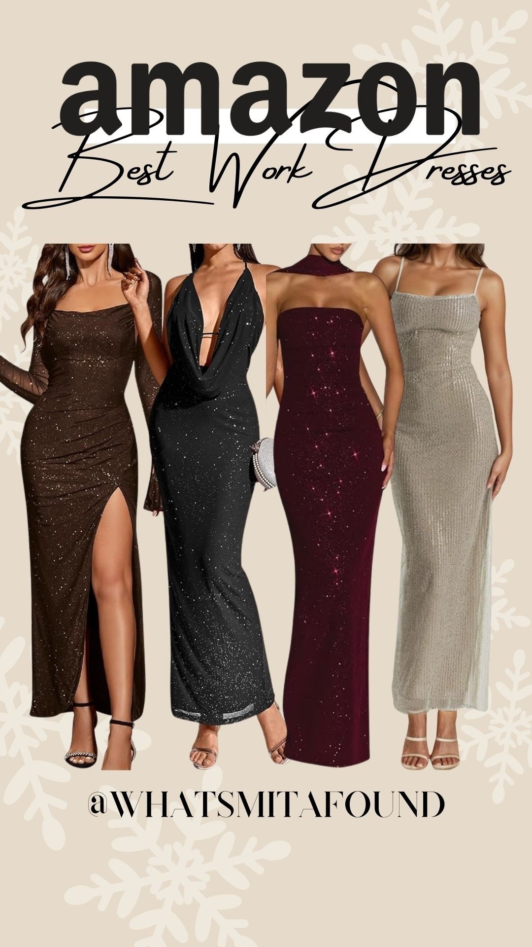 Perfect new holiday dresses from Amazon! 

#LTKHoliday #LTKFindsUnder100 #LTKFindsUnder50