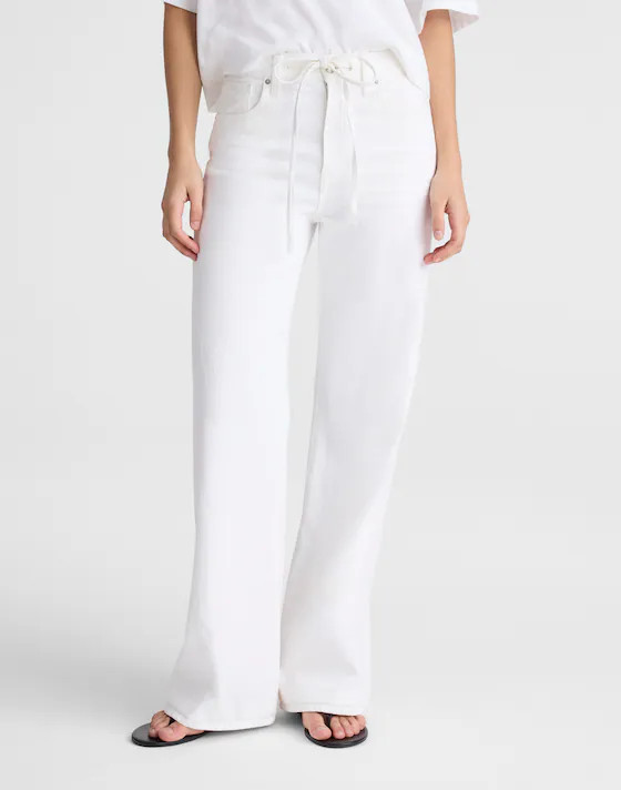 The Ultimate Wide-Leg Jean in Tile White | Madewell