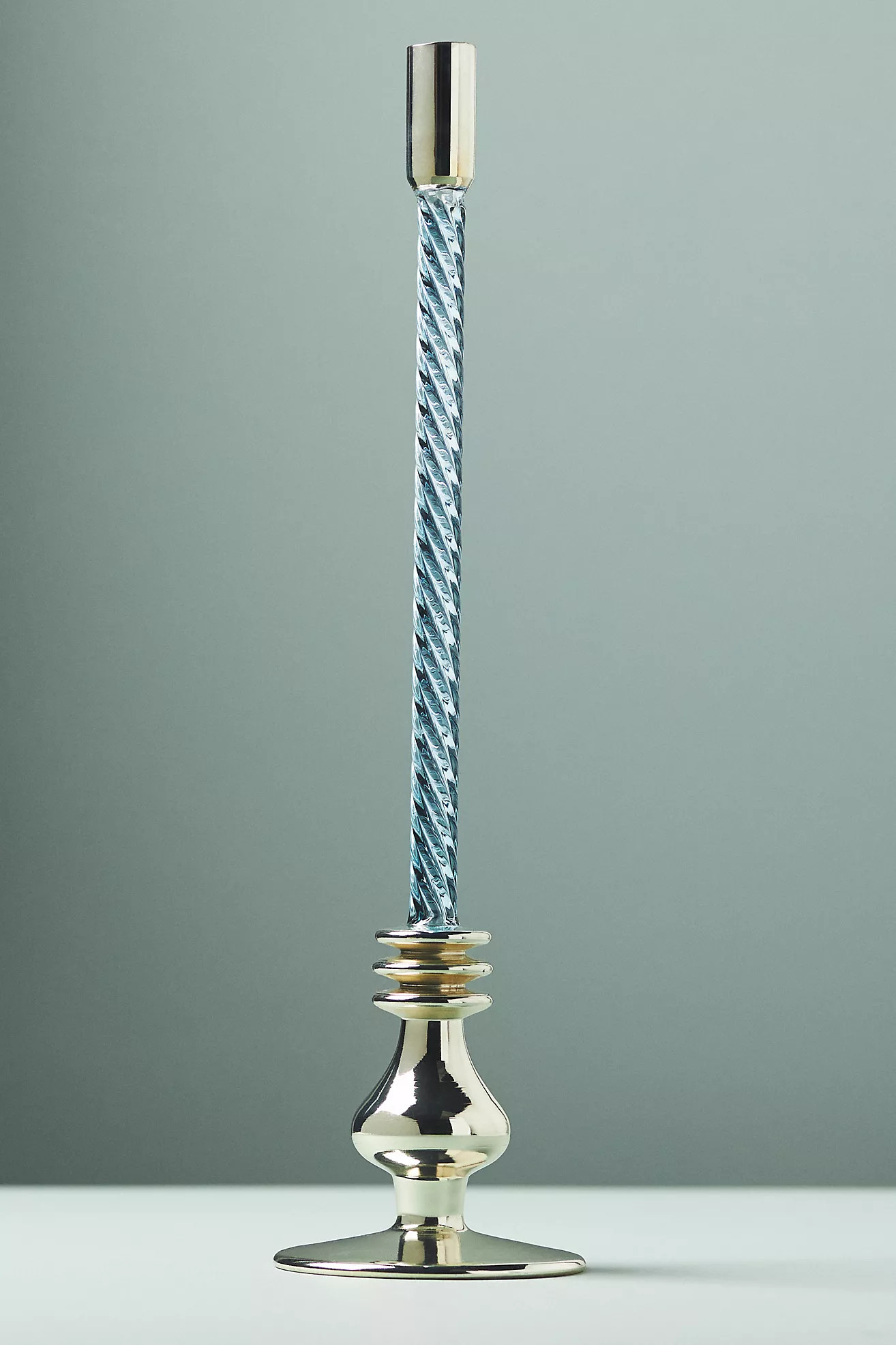 Harper Glass Candlestick Holder | Anthropologie (US)