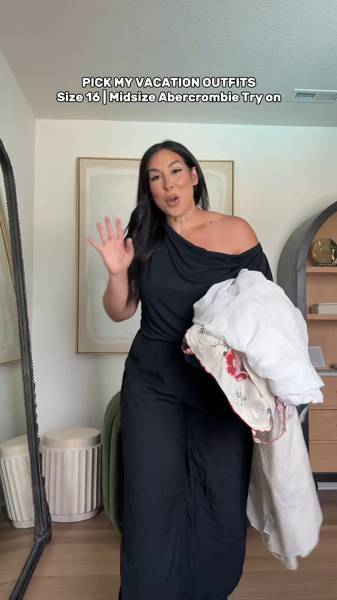 #abercrombiepartner heading on first family vacation this week as a family of 5! Snagged summer outfits from @abercrombie! Let me know which midsize outfit is your favorite! 

Size xl in everything

#LTKootd #LTKMidsize